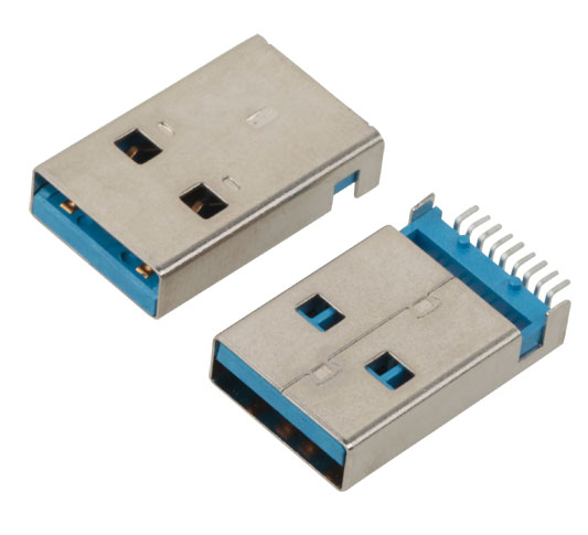 USB 3.0 A TYPE PLUG SMD L=18.7MM