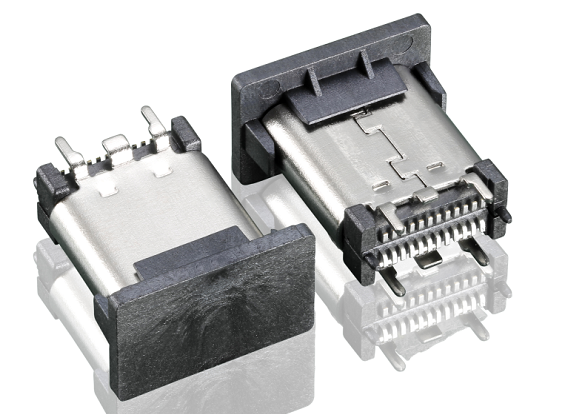 TYPE C 3.1 FULL FEATURE RECEPTACLE VERTICAL