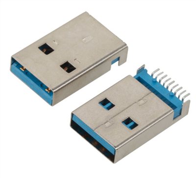 USB 3.0 A TYPE PLUG SMD L=18.7MM